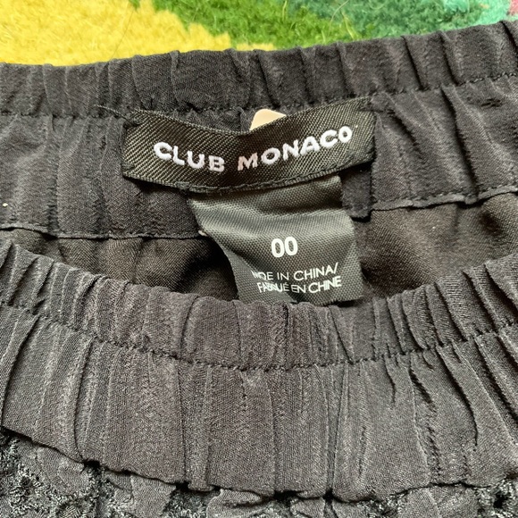 Club Monaco Floral Cutout Mini Skirt - Picture 3 of 8